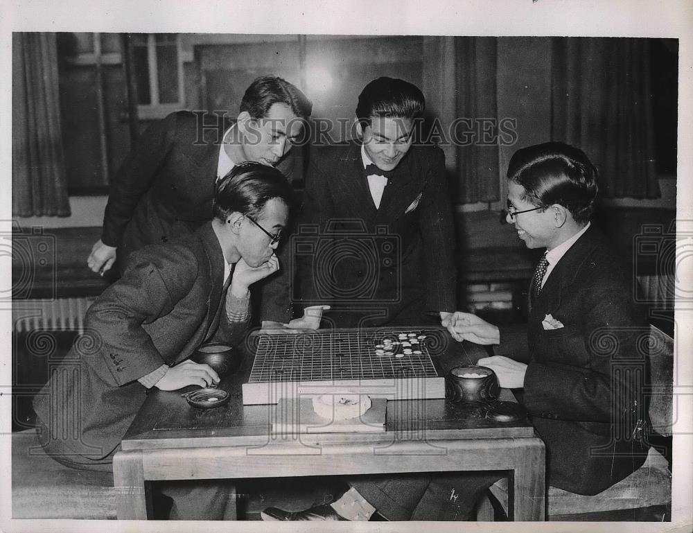 1939 Press Photo Mssrs. Kawamoto, Eoujita, Sekiggutchi and Kuriaki - Historic Images