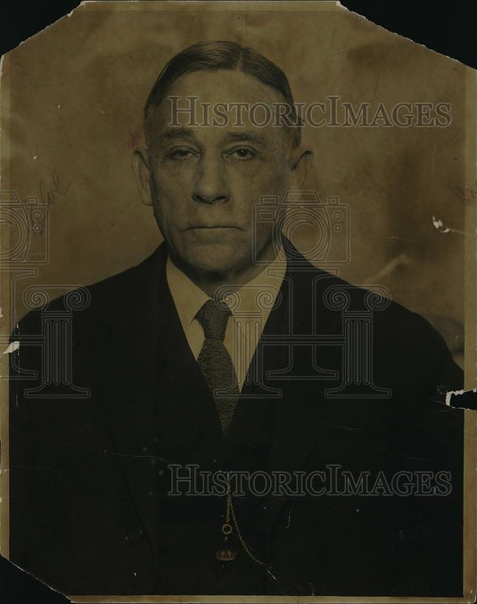 1925 Press Photo Businessman Mercer Johnson - Historic Images