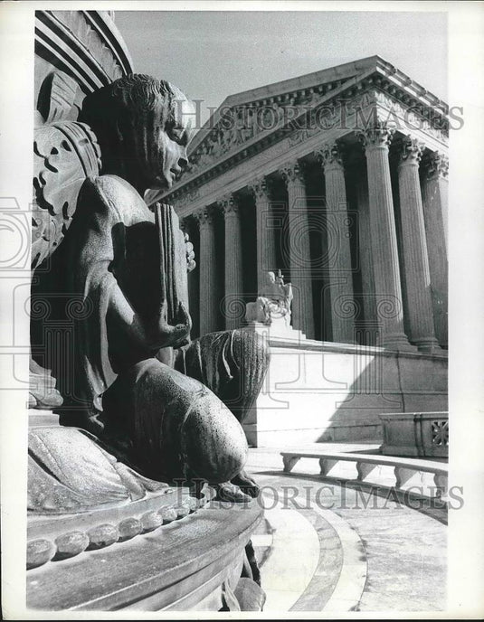 1969 Press Photo The U. S. Supreme Court Building - Historic Images