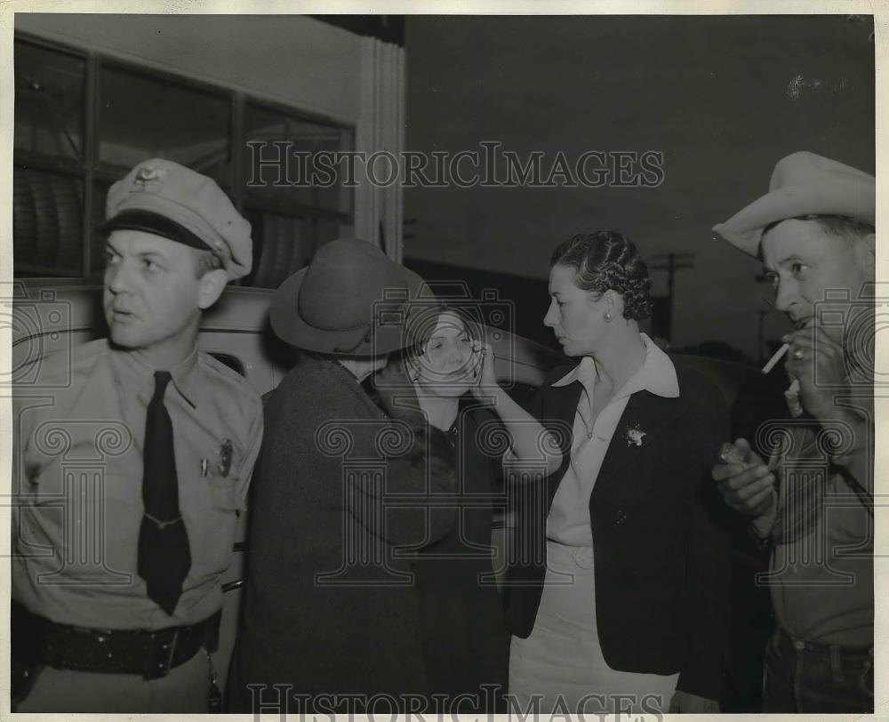 1939 Press Photo Sgt. James Stahl, Mrs. A. Kelley, W. Judd, C. Penny - Historic Images