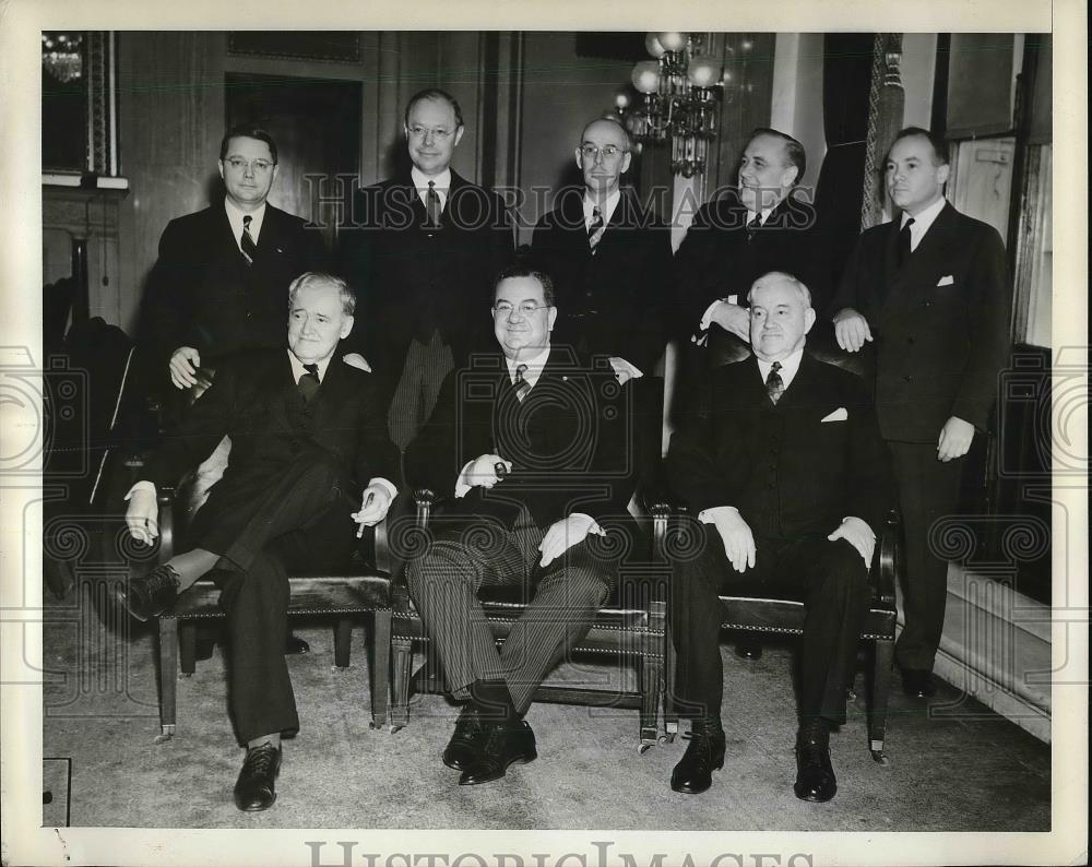 1939 Press Photo Republicans Senators in Republican Caucus. - Historic Images