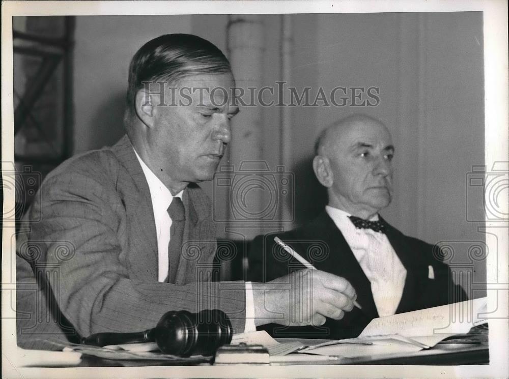 1947 Press Photo Charles P Gross Board Of Transportation New York - Historic Images