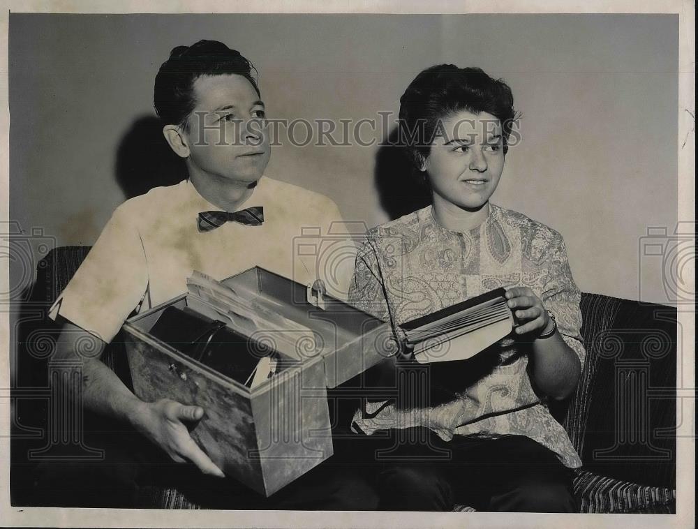 1962 Press Photo Carol and Andrew Fejes - Historic Images