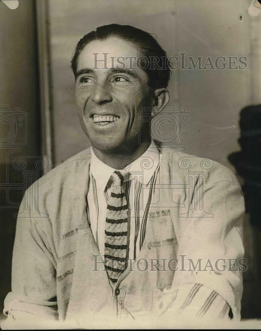 1924 Press Photo Elgin Pittman, Carpenter Arrested for Death of Edna Pittman - Historic Images