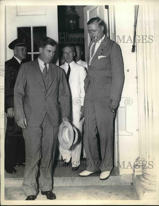 1936 Press Photo Secretary of Agriculture Henry Wallace - Historic Images