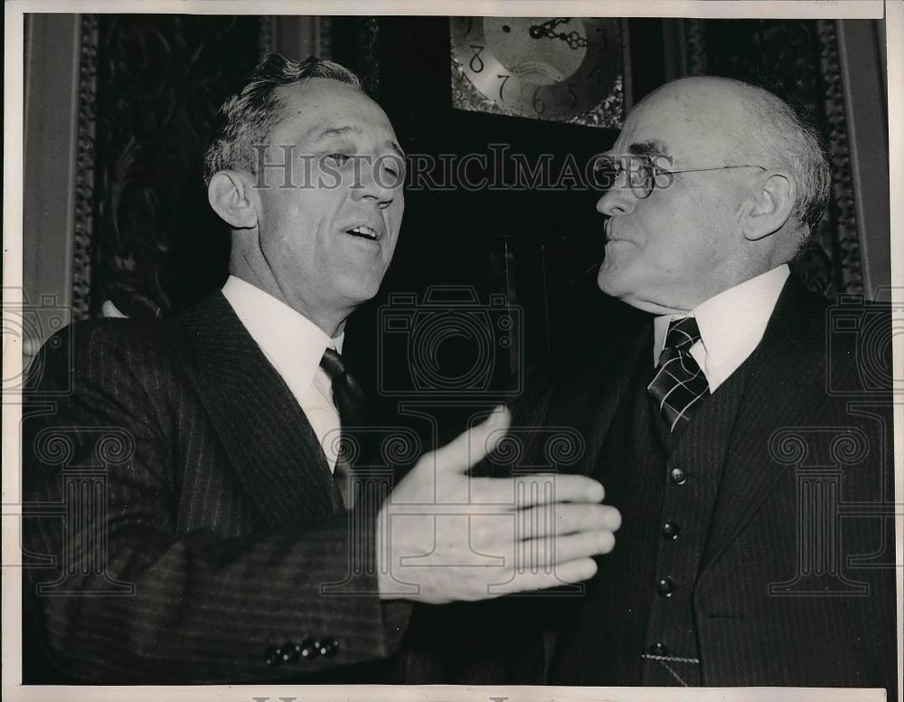 1940 Press Photo Sen. Carl Hatch, John H. Bankhead - Historic Images