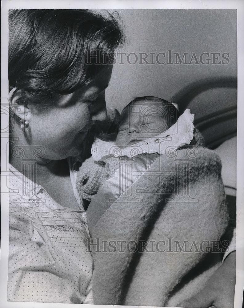 1959 Press Photo Patrizia Severa Cedroni and her other Ida - Historic Images