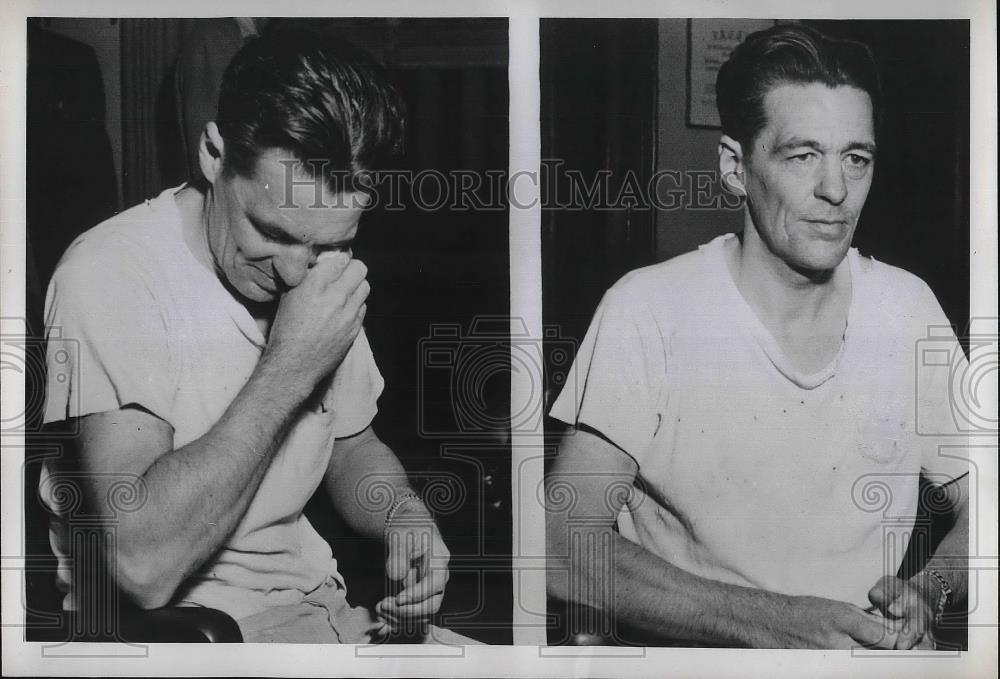 1951 Press Photo John Kelley, Sr. Murders Wife, Los Angeles - neb21072 - Historic Images