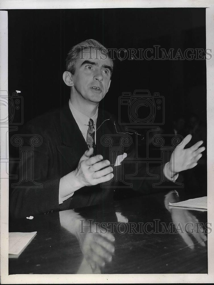 1944 Press Photo Gerard D. Reilly Of The Nations Labor Relations Board - Historic Images