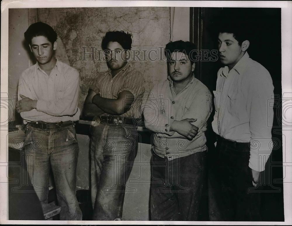 1937 Press Photo Mary Moran Los Angeles California Kidnapping Crime Joe Mendez - Historic Images