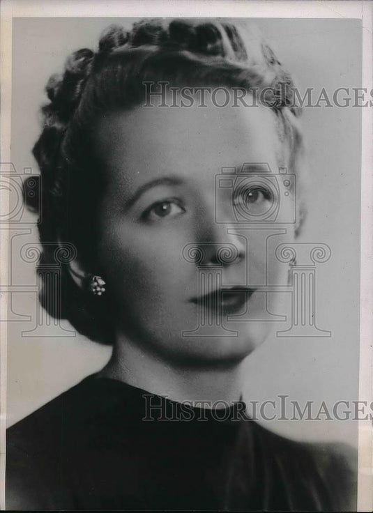 1940 Press Photo Miss Marguerite Johnson, Rock Island High School Teacher - Historic Images