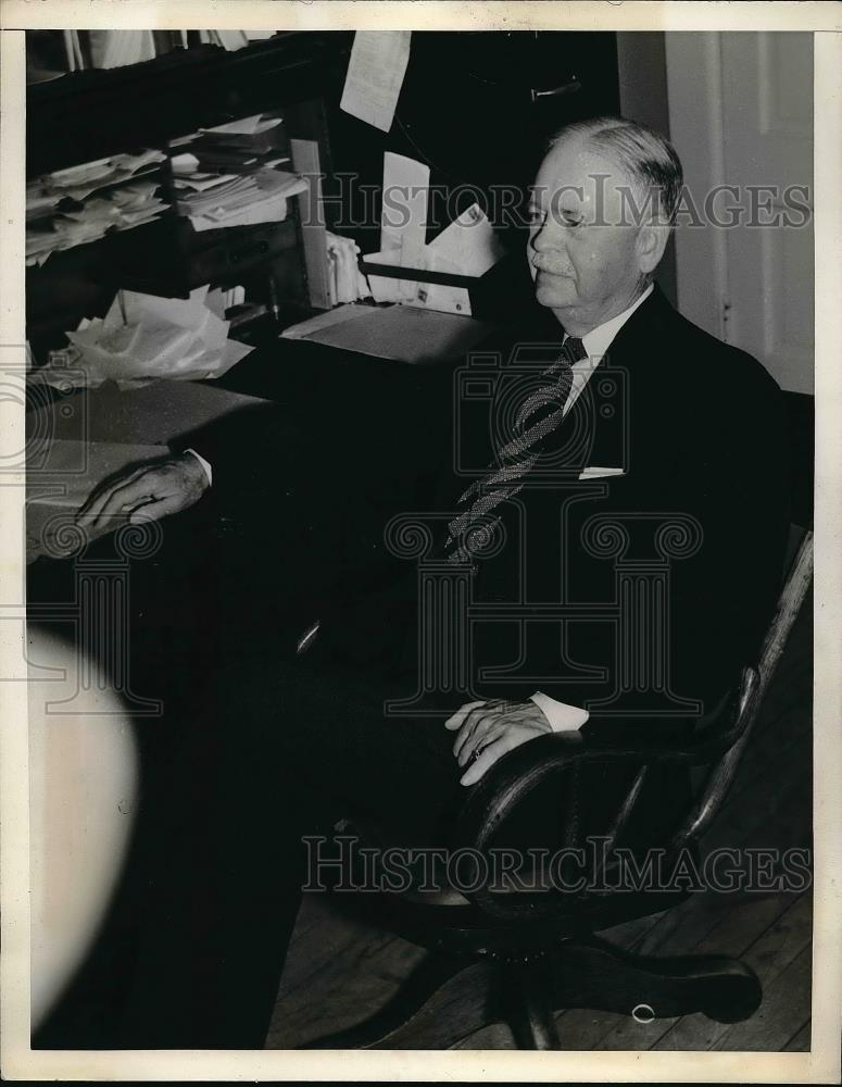 1938 Press Photo Judge William H. Fisher - Historic Images