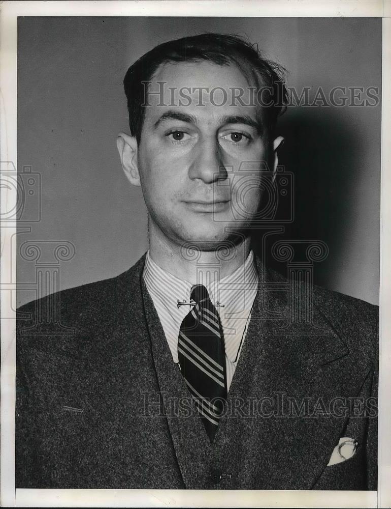 1941 Press Photo William Trimble, Third Secretary American Embassy - Historic Images