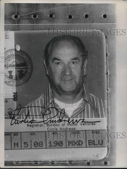 Press Photo James J Gessic Euclid Man Killed In Traffic Accident - Historic Images