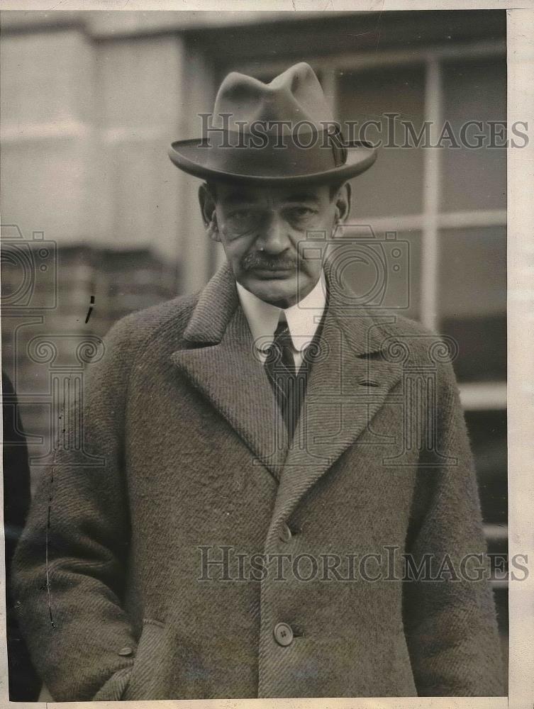 1925 Press Photo Caleb S. Jackson Treasurer Of Eastern Mutual Insurance Company - Historic Images