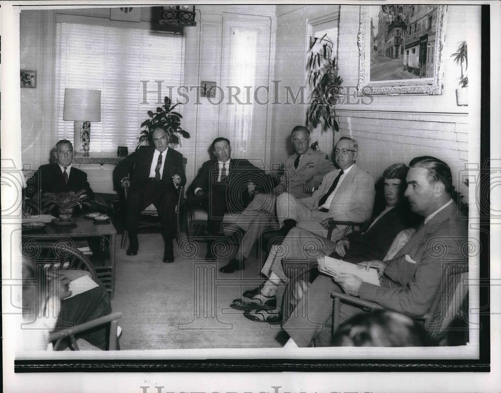 1956 Press Photo Prison Directors Meet - Historic Images