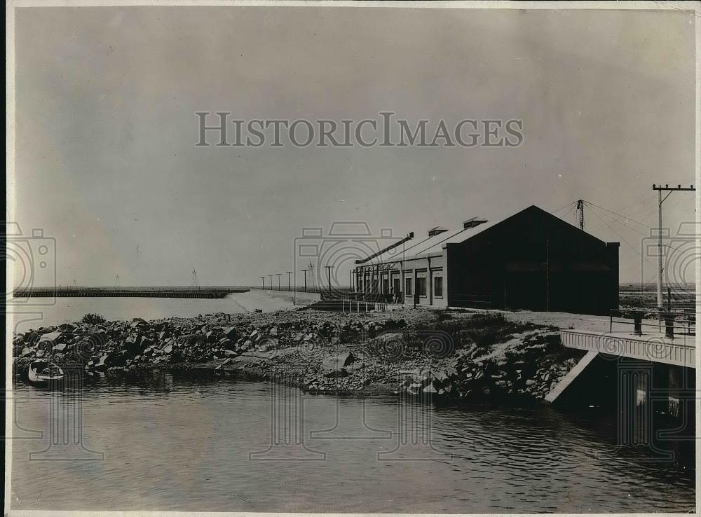 1923 Press Photo Minidaka Power House in Idaho - Historic Images