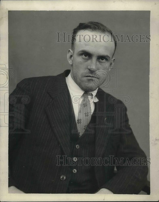 1928 Press Photo Edward J. Atkins - Historic Images