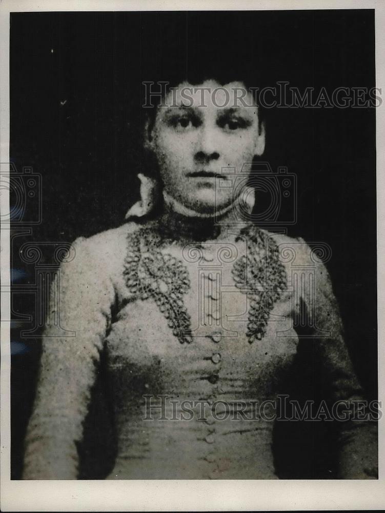 1926 Press Photo Mrs. Alma Hives In Ovuck Missouri - Historic Images