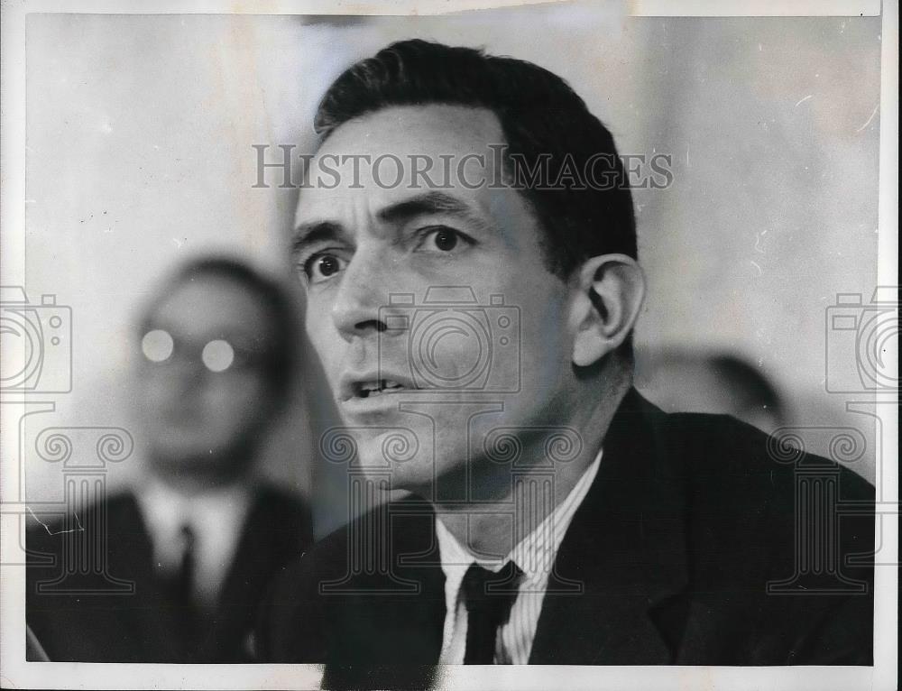 1966 Press Photo Claiborne Pell, U.S. Senator from Rhode Island - Historic Images