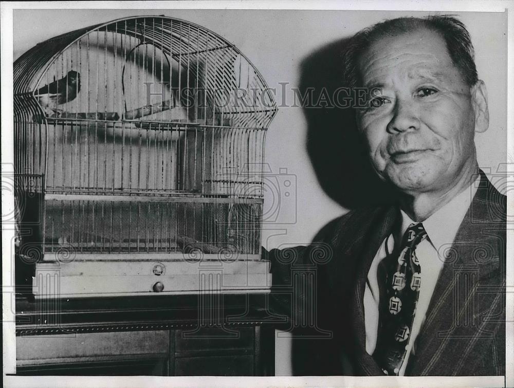 1944 Press Photo Kemematsu Osada Estate Operator - Historic Images