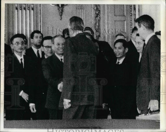 1968 Press Photo Chief of U. S. Delegation, Averell Harriman - Historic Images