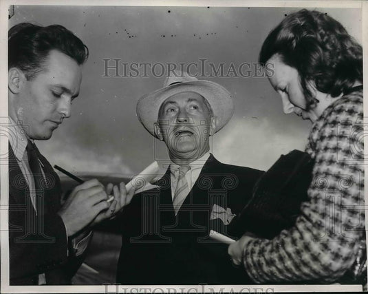 1940 Press Photo Lawrence Robert sec of the Democratic National Committee - Historic Images