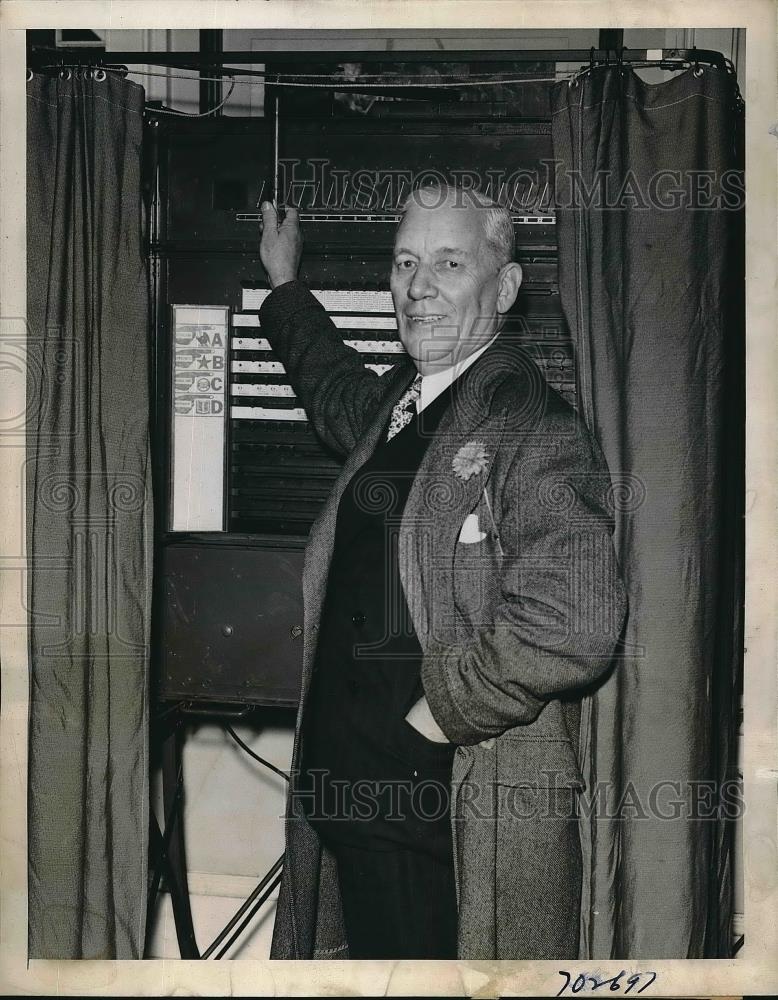 1943 Press Photo Democratic Candidate William Haskell Lieutenant Governor - Historic Images