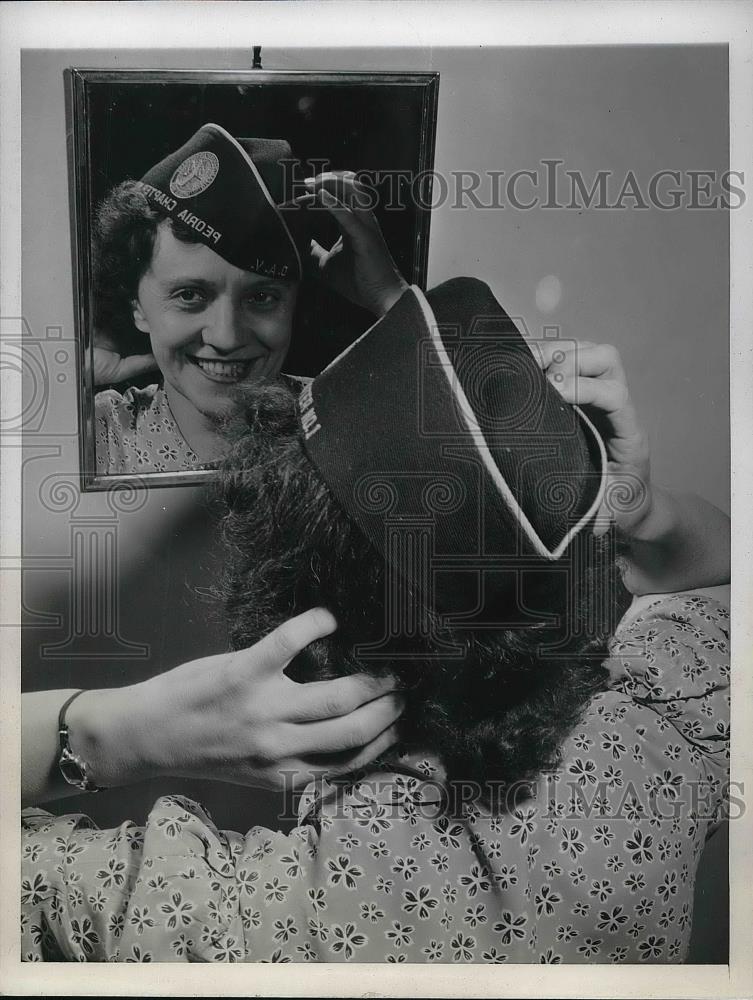 1945 Press Photo Mrs. Martha Brannon - Historic Images
