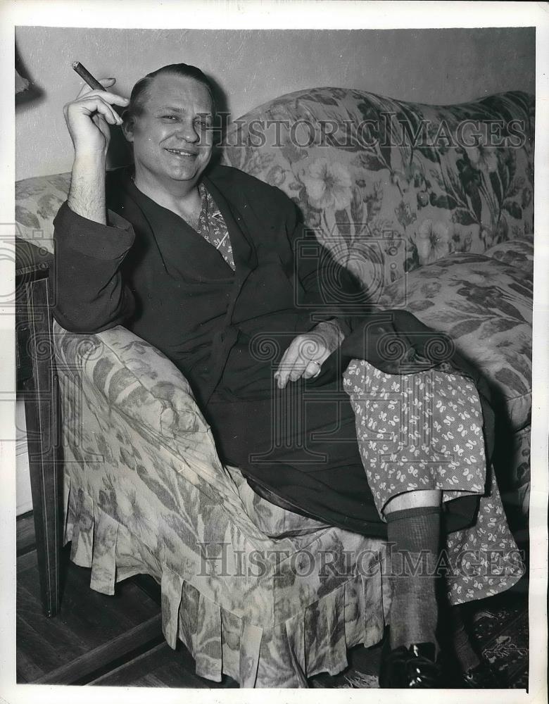 1941 Press Photo Rep. Martin Dies, chairman of Un-American Activities Committee - Historic Images