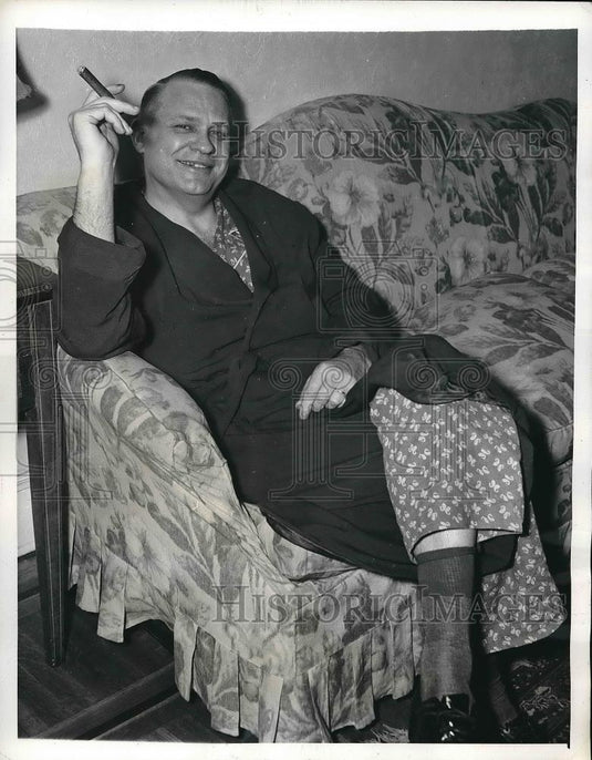 1941 Press Photo Rep. Martin Dies, chairman of Un-American Activities Committee - Historic Images