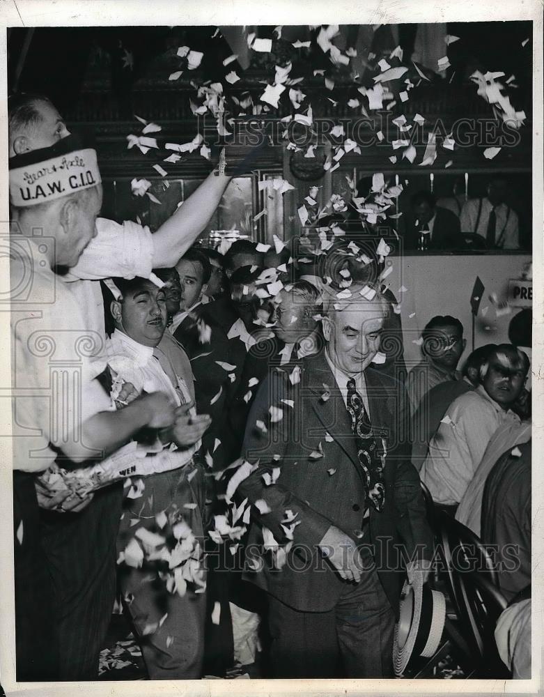 1942 Press Photo Philip Murray, CIO President - Historic Images