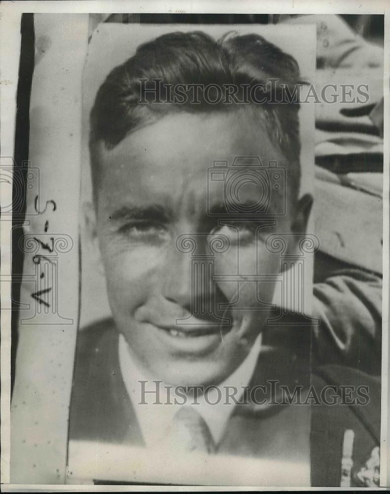 1927 Press Photo Lieutenant W.V. Davis - Historic Images