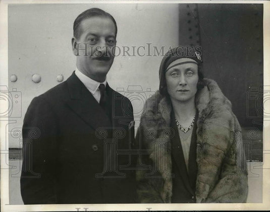 1931 Press Photo Cyril Johnston Rockefeller Riverside Church Dedication - Historic Images