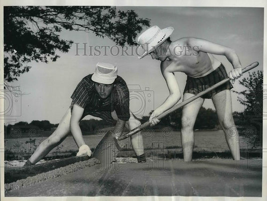 1963 Press Photo Charles Samuel, David Phipp, People to People International - Historic Images