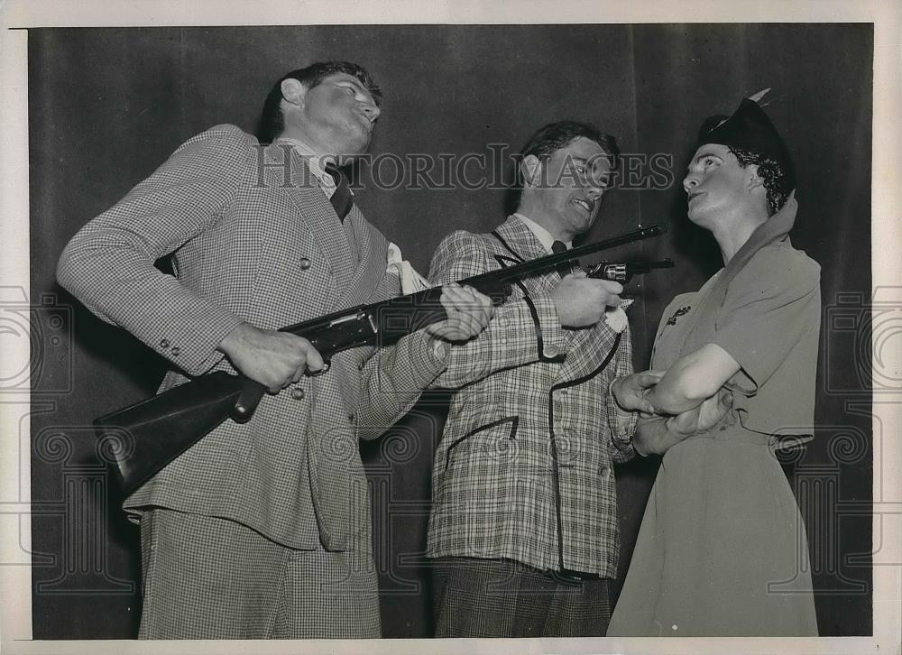 1938 Press Photo Princeton U, George Ross, Ben Duffy, R Chapman - nea97130 - Historic Images