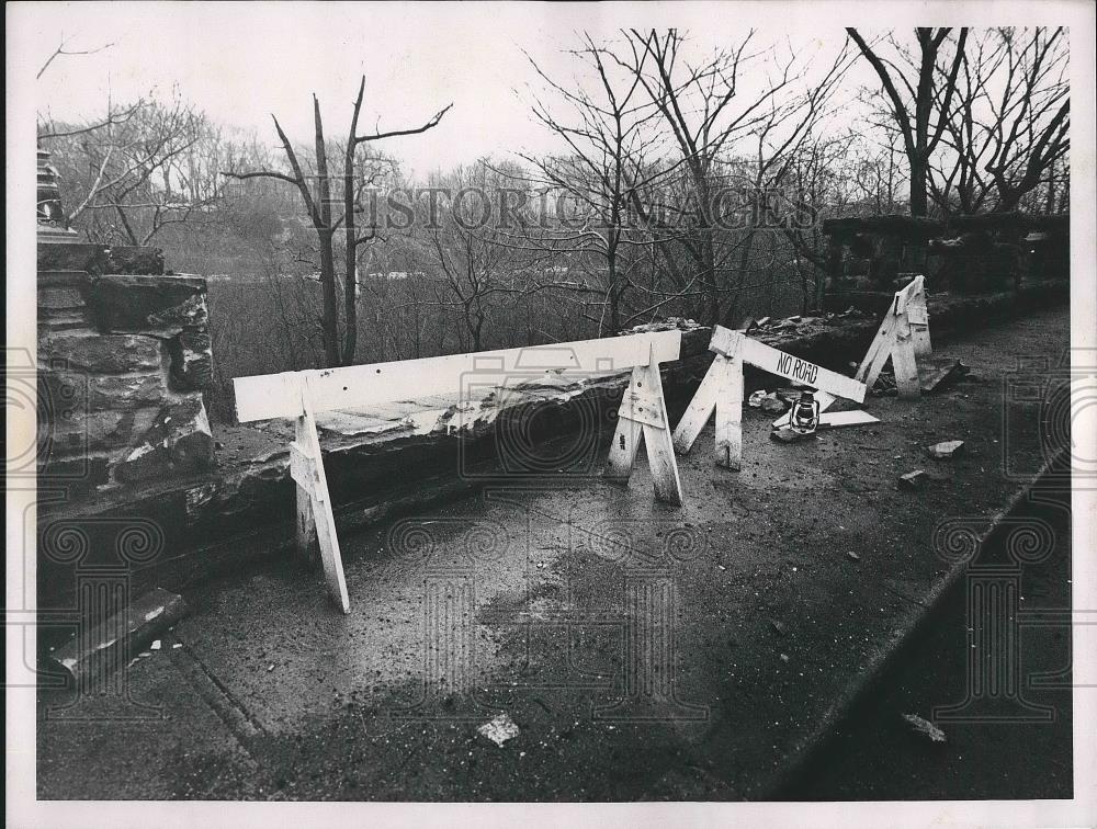 1964 Press Photo View of Fairhill Road in Shaker Heights in Ohio - Historic Images