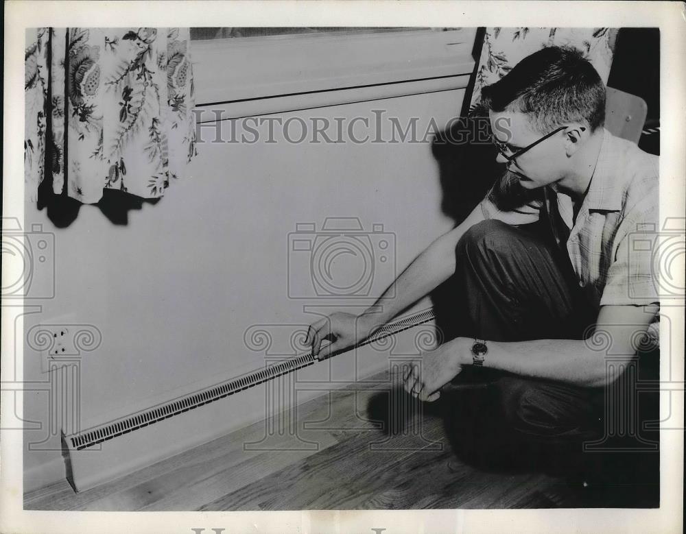 1959 Press Photo Richard Wright Research Associate University of Illinois - Historic Images