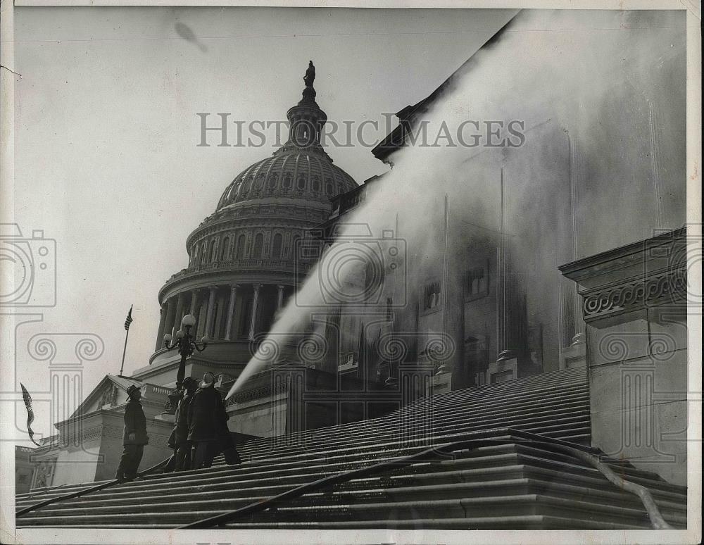 1931 Press Photo Capitol Clean up Fall Season Washington D.C. - nea87607 - Historic Images