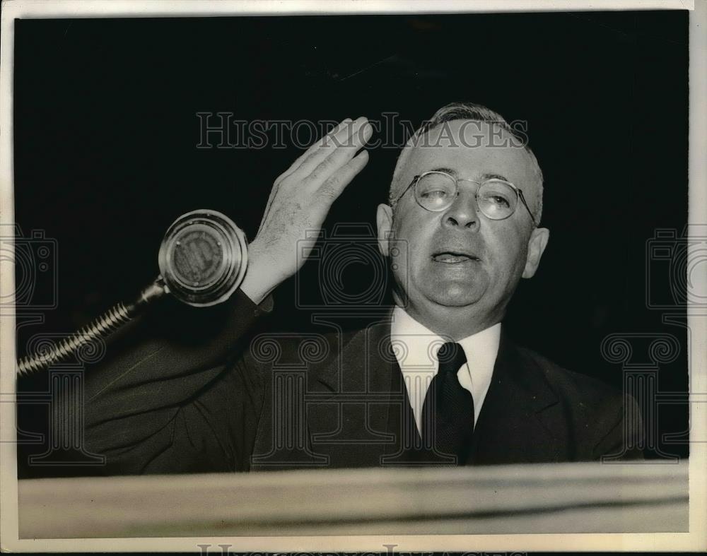 1937 Press Photo Lieutenant Governor Tom Kennedy - Historic Images