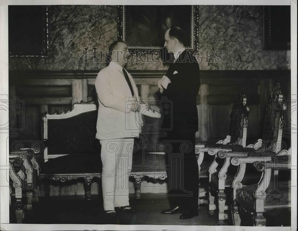 1933 Press Photo Undersecretary of State Sumner Welles - Historic Images