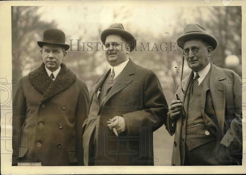 1922 Press Photo International Rotary Club Knowles Cooper Ray Havens - Historic Images