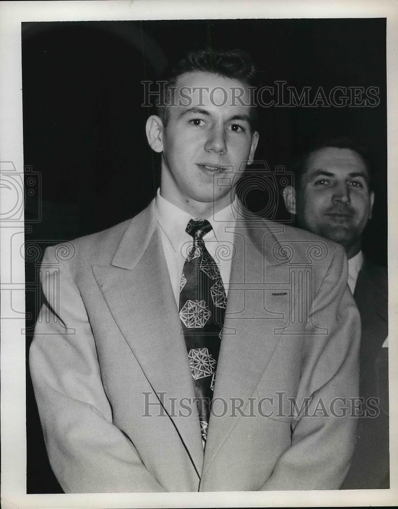 1954 Press Photo Bob Konerr of Cyy Hts - Historic Images