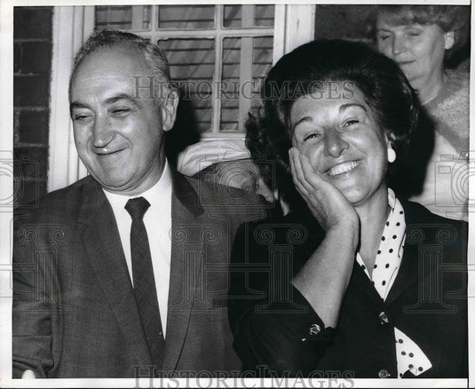 1969 Press Photo Mr. and Mrs. Frank Morasco, Bloomfield, N.J. - Historic Images