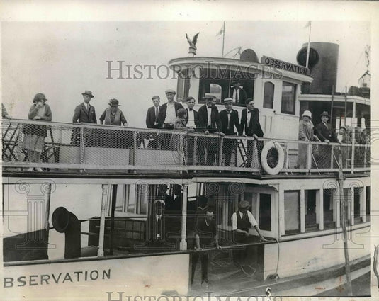 1932 Press Photo The exploration stramer Observation on East River - Historic Images