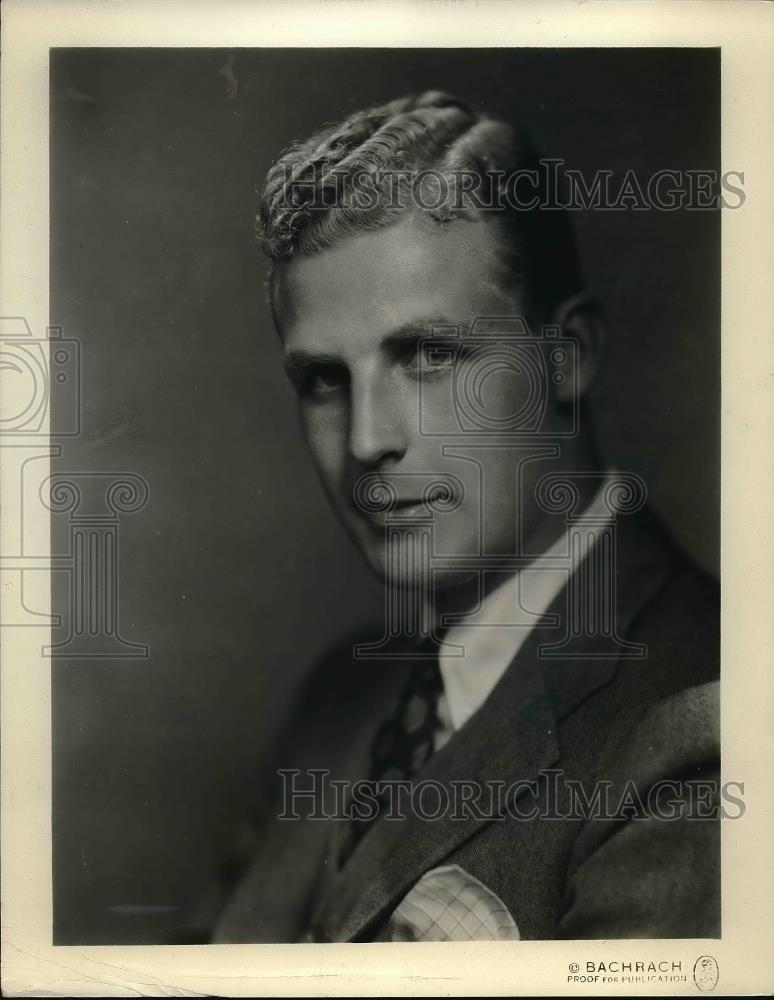 1938 Press Photo D. Eldridge Jackson in Clark-Roosevelt wedding - Historic Images