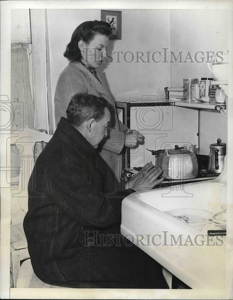 1943 Press Photo William J Howard New York City Ruth Superintendent Strike - Historic Images