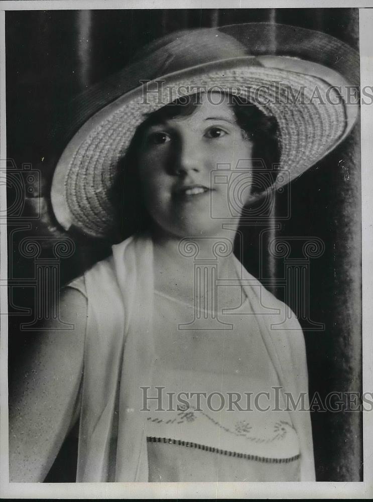 1934 Press Photo Countess Helen Hawkins Orsini &amp; Family Killed In Avalanche - Historic Images