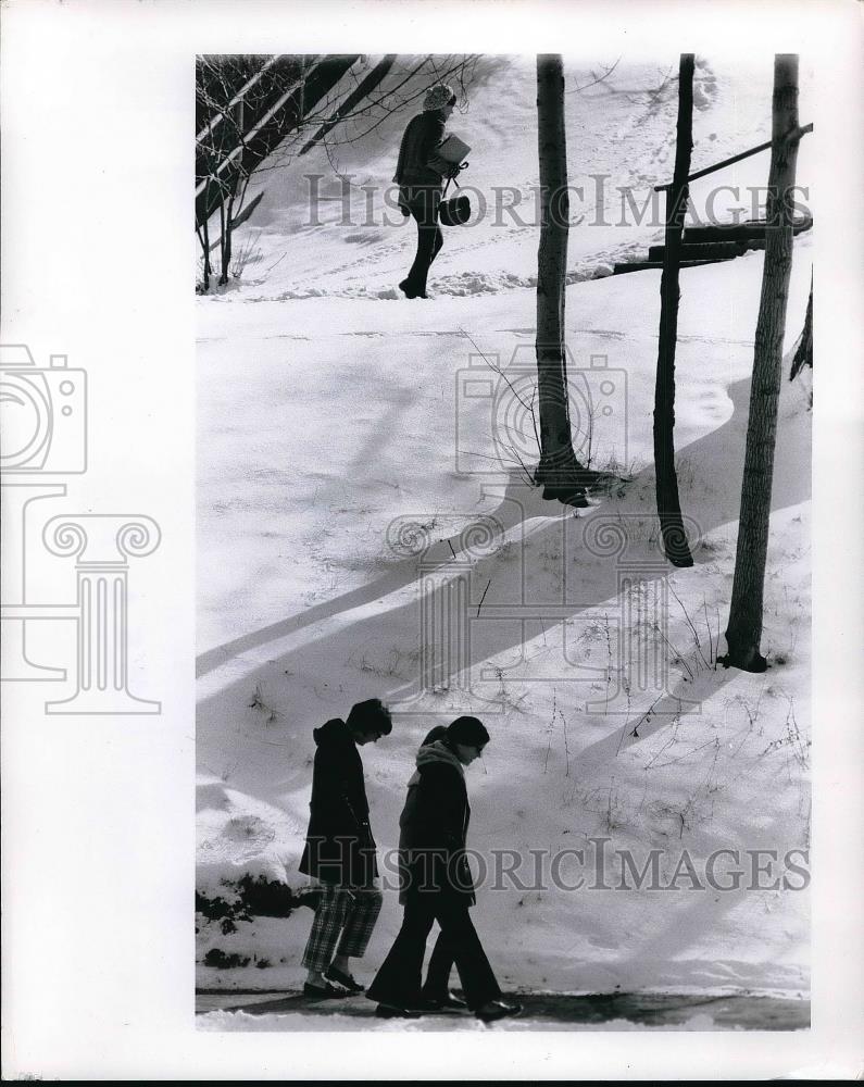 1971 Press Photo Kent State University, Kent, Ohio - Historic Images