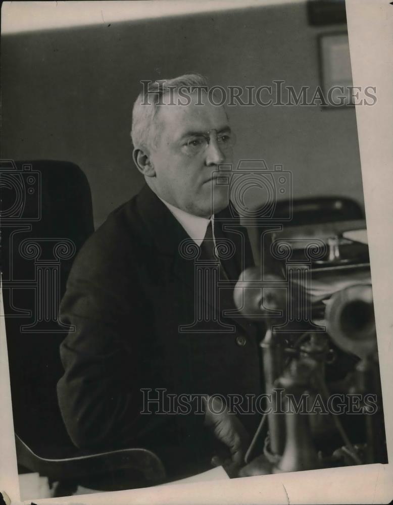 1918 Press Photo Thomas Drennan of N.Y. Fire commission. - Historic Images